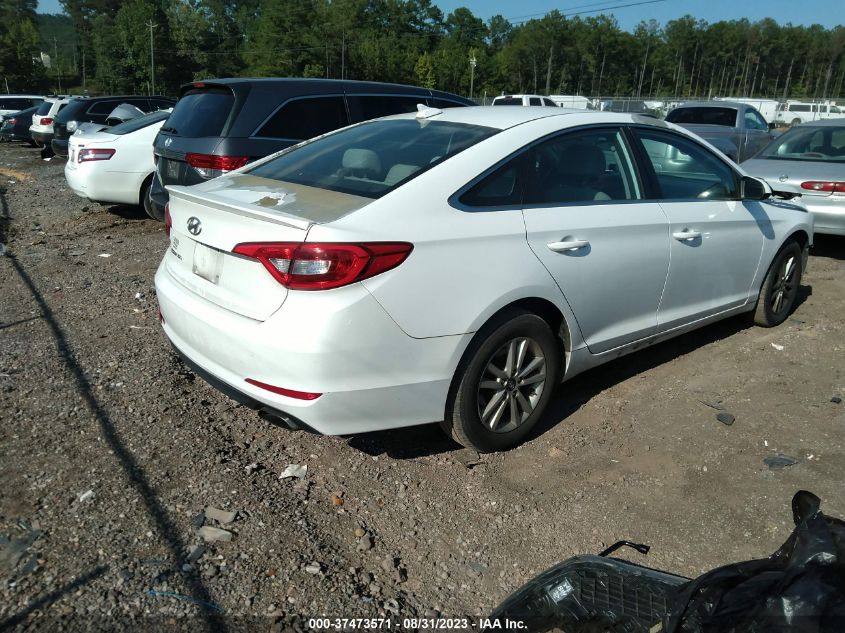 2015 HYUNDAI SONATA 2.4L SE - 5NPE24AF3FH060036