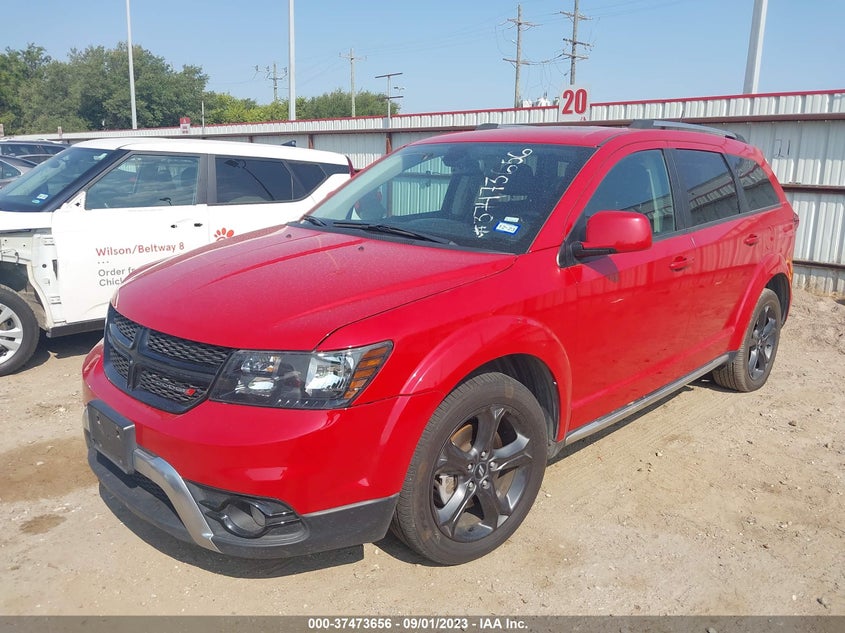 VIN 3C4PDCGB6LT267663 2020 DODGE JOURNEY CROSSROAD
