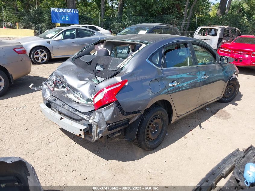 2016 NISSAN SENTRA SR/SL/S/SV/FE+ S - 3N1AB7AP1GY247307