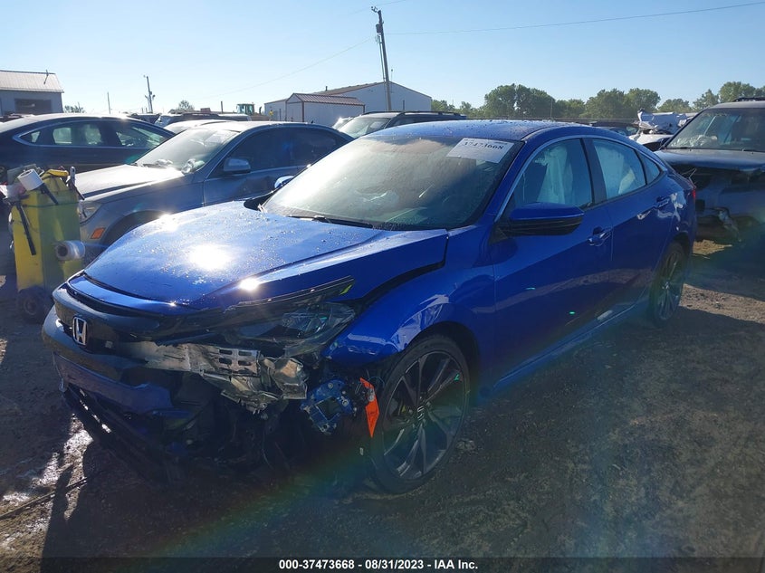 VIN 19XFC2F89LE030376 2020 HONDA CIVIC SEDAN SPORT