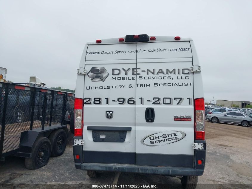 2019 RAM PROMASTER 1500 136" WB - 3C6TRVBG6KE549455