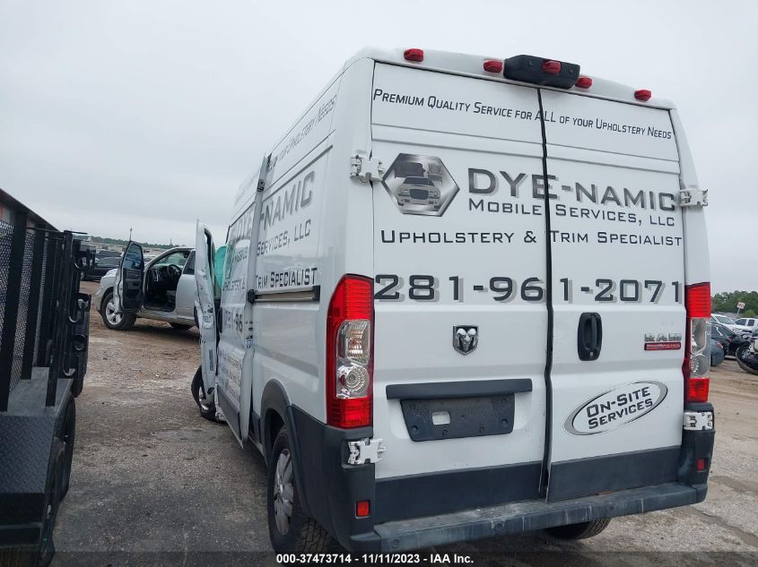 2019 RAM PROMASTER 1500 136" WB - 3C6TRVBG6KE549455