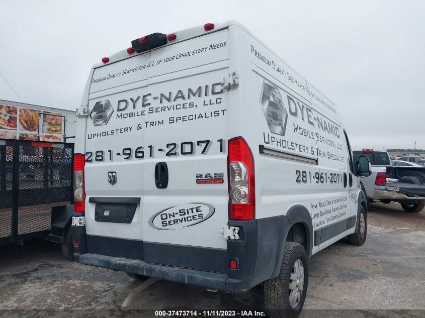 2019 RAM PROMASTER 1500 136" WB - 3C6TRVBG6KE549455