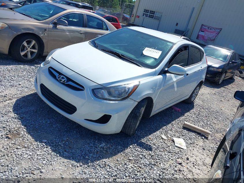 2013 HYUNDAI ACCENT GS - KMHCT5AE9DU125567