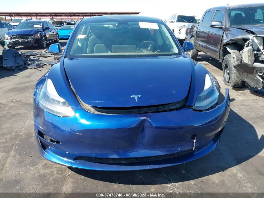 2021 TESLA MODEL 3 LONG RANGE - 5YJ3E1EB5MF086993