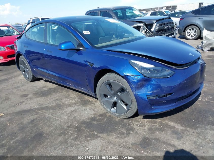 2021 TESLA MODEL 3 LONG RANGE - 5YJ3E1EB5MF086993