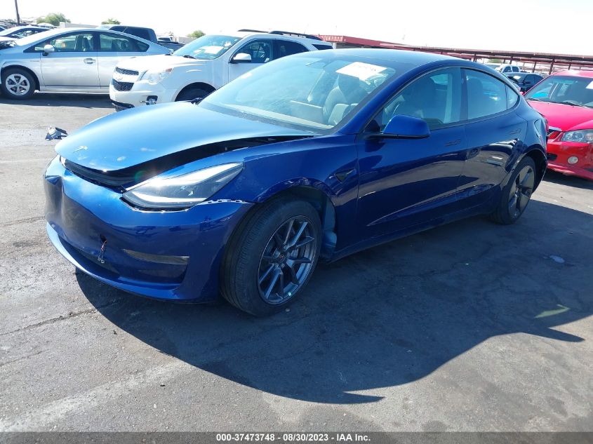 2021 TESLA MODEL 3 LONG RANGE - 5YJ3E1EB5MF086993