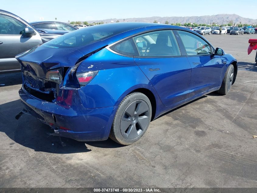 2021 TESLA MODEL 3 LONG RANGE - 5YJ3E1EB5MF086993