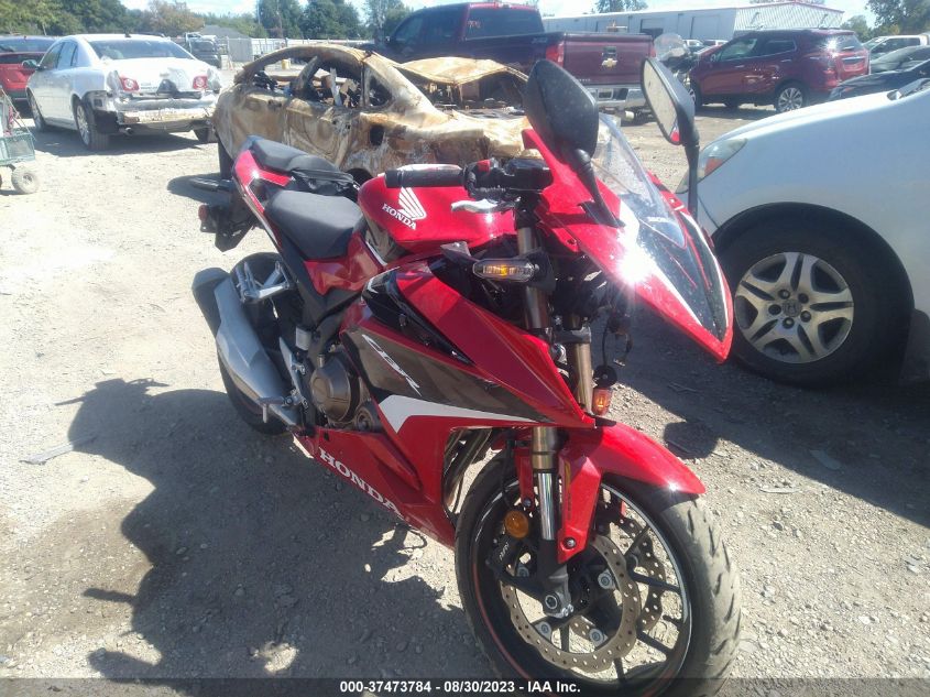 2022 HONDA CBR500, VIN: MLHPC6259N5301357