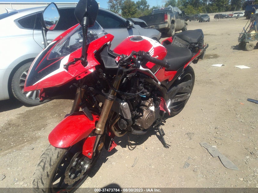 VIN MLHPC6259N5301357 2022 HONDA CBR500 RA