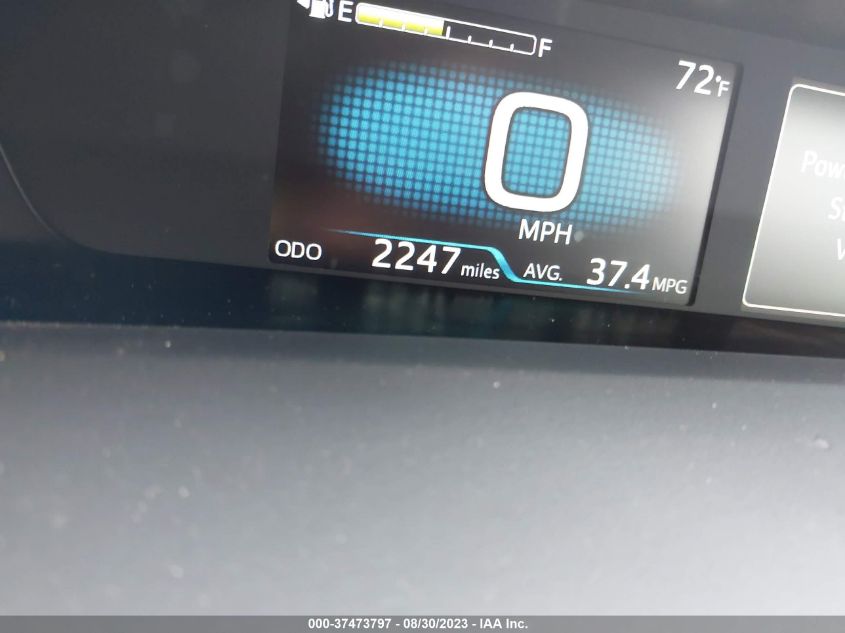 2022 TOYOTA PRIUS XLE - JTDL9MFU4N3035683