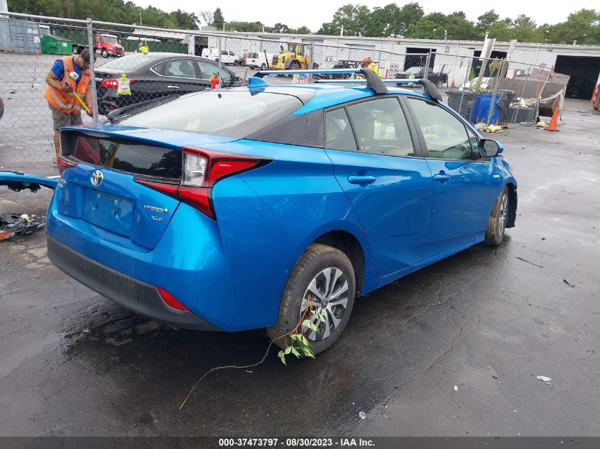 2022 TOYOTA PRIUS XLE - JTDL9MFU4N3035683