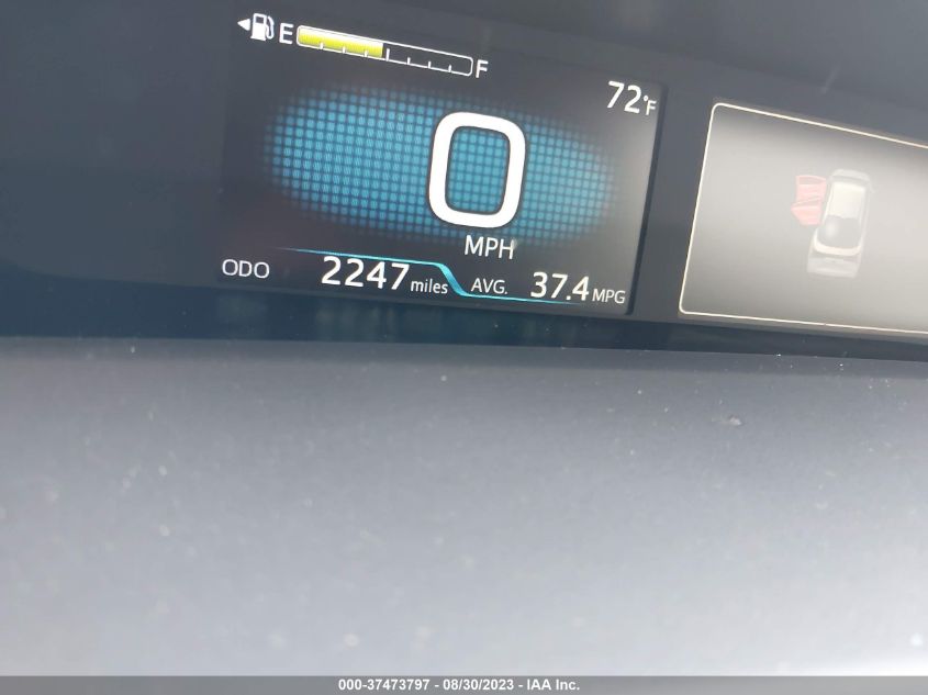 2022 TOYOTA PRIUS XLE - JTDL9MFU4N3035683