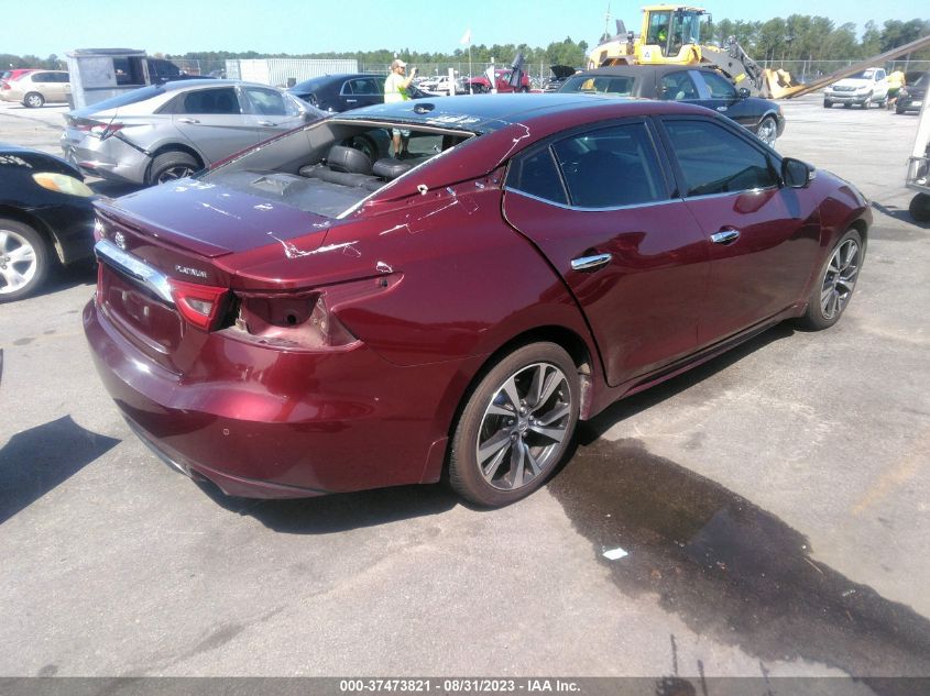 2016 NISSAN MAXIMA 3.5 PLATINUM - 1N4AA6AP6GC413314