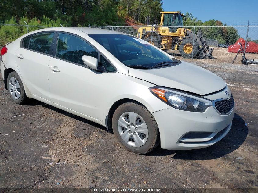 2014 KIA FORTE LX - KNAFK4A69E5056380