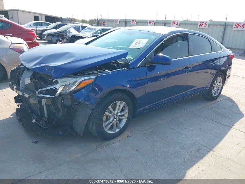 2017 HYUNDAI SONATA SE - 5NPE24AF8HH524781