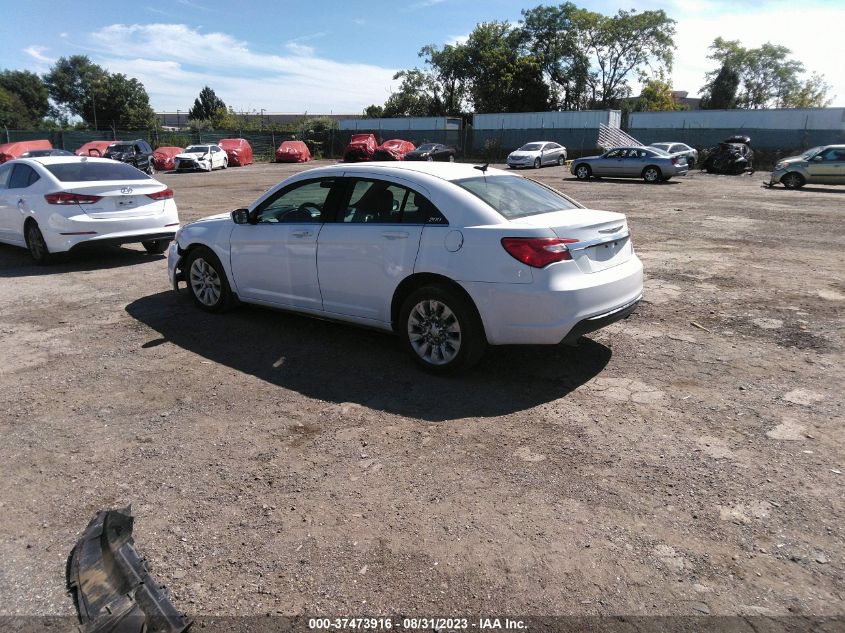 2013 CHRYSLER 200 LX - 1C3CCBAG9DN767340