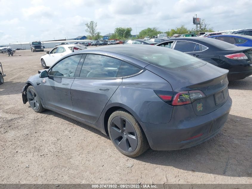 2021 TESLA MODEL 3 - 5YJ3E1EB5MF037972