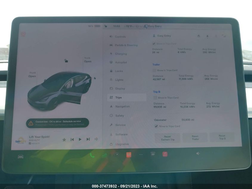 2021 TESLA MODEL 3 - 5YJ3E1EB5MF037972