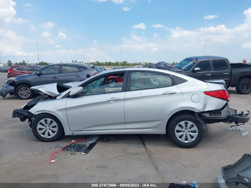 2015 HYUNDAI ACCENT GLS - KMHCT4AE7FU826637