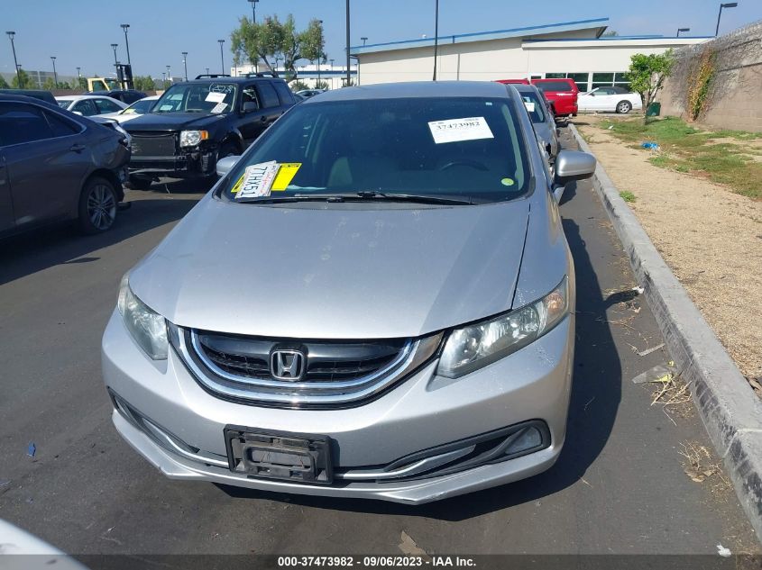 2015 HONDA CIVIC HYBRID - 19XFB4F37FE201455