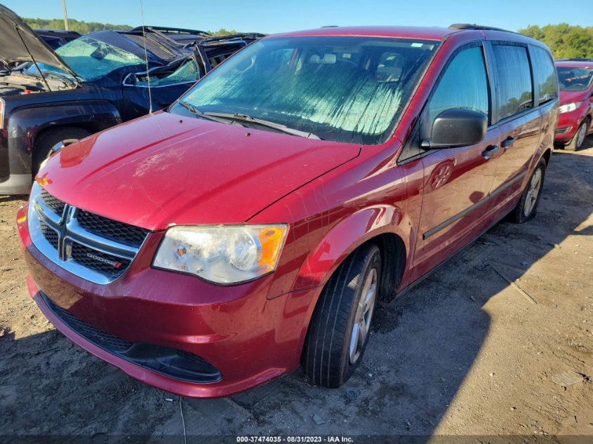 2014 DODGE GRAND CARAVAN SE - 2C4RDGBG1ER170816