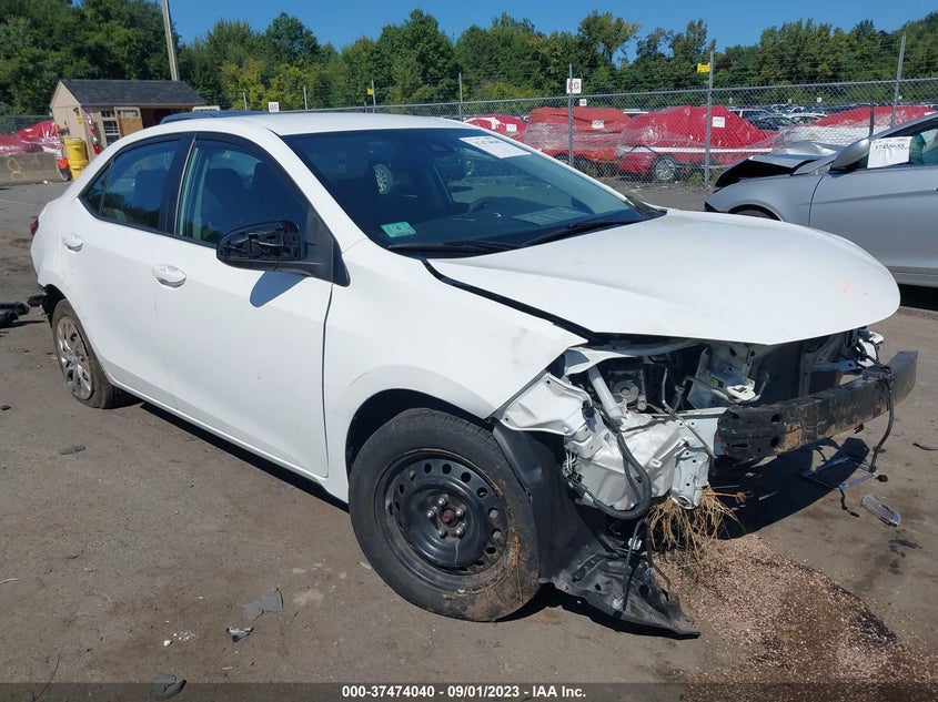 VIN 2T1BURHE1JC088257 2018 TOYOTA COROLLA L/LE/XLE/SE/XSE