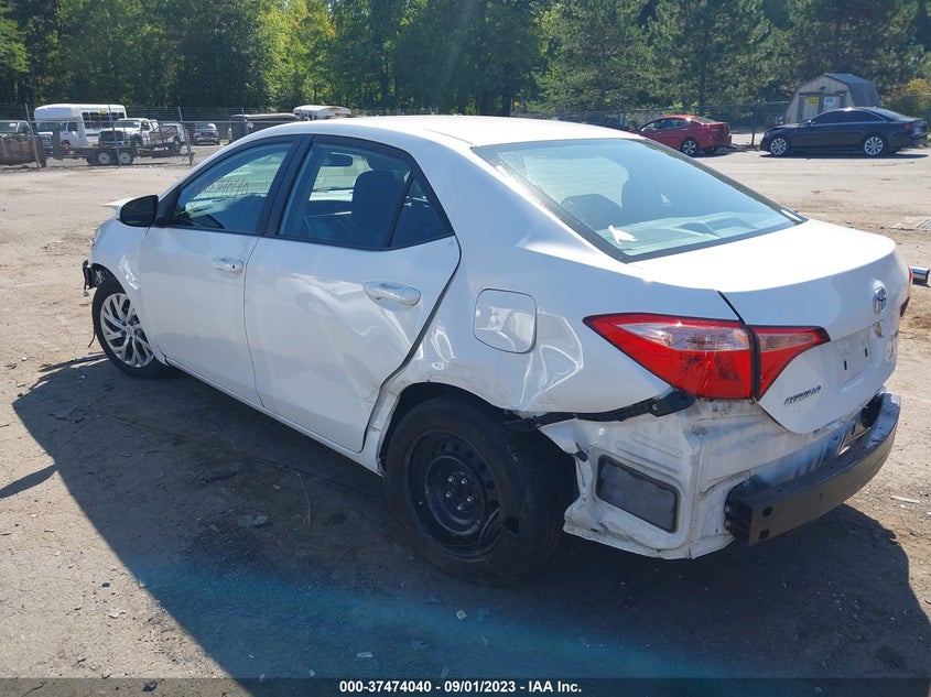 VIN 2T1BURHE1JC088257 2018 TOYOTA COROLLA L/LE/XLE/SE/XSE