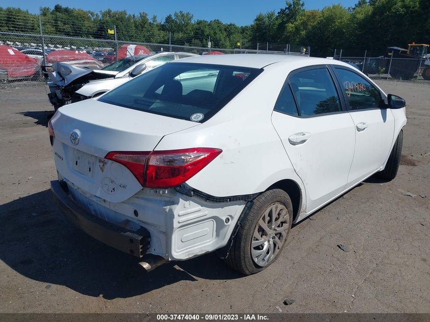 VIN 2T1BURHE1JC088257 2018 TOYOTA COROLLA L/LE/XLE/SE/XSE