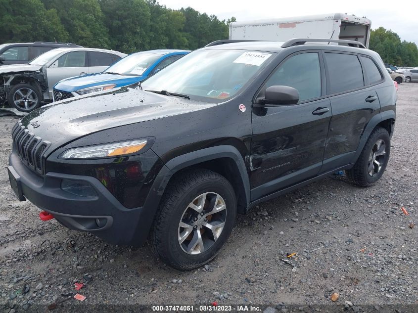 2014 JEEP CHEROKEE TRAILHAWK - 1C4PJMBS5EW182395