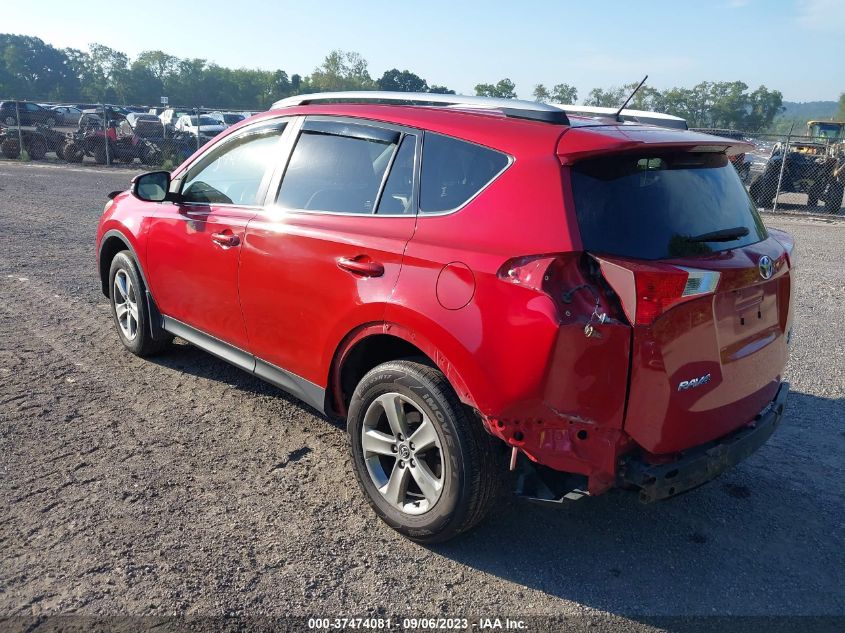 2015 TOYOTA RAV4 XLE - JTMRFREVXFJ029751