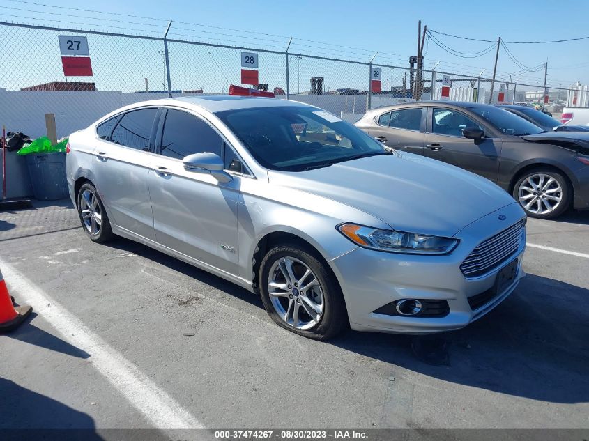 2015 FORD FUSION ENERGI TITANIUM - 3FA6P0SU2FR147327