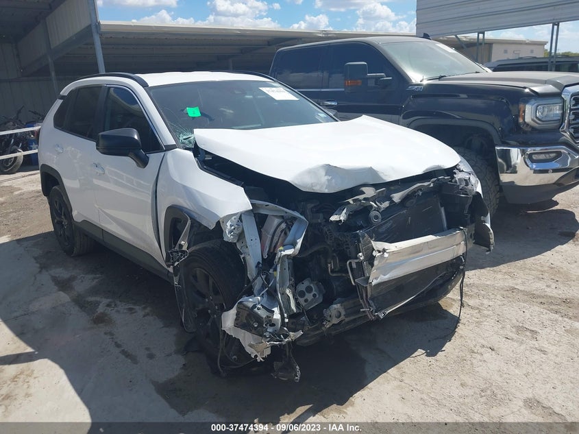 VIN 2T3H1RFV1MC122781 2021 TOYOTA RAV4 LE