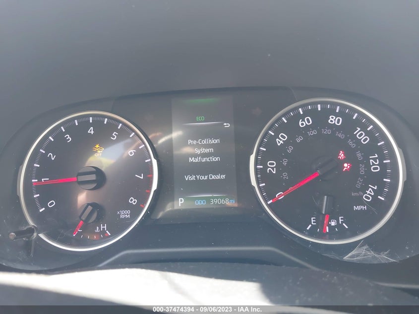 VIN 2T3H1RFV1MC122781 2021 TOYOTA RAV4 LE
