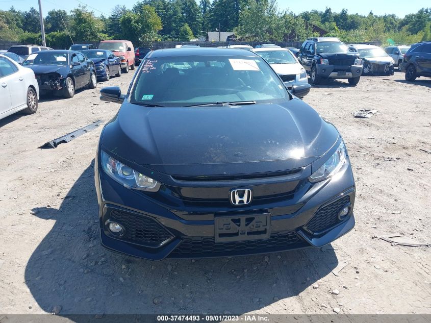 2018 HONDA CIVIC HATCHBACK EX - SHHFK7H52JU421135