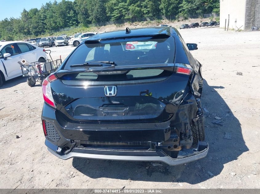 2018 HONDA CIVIC HATCHBACK EX - SHHFK7H52JU421135