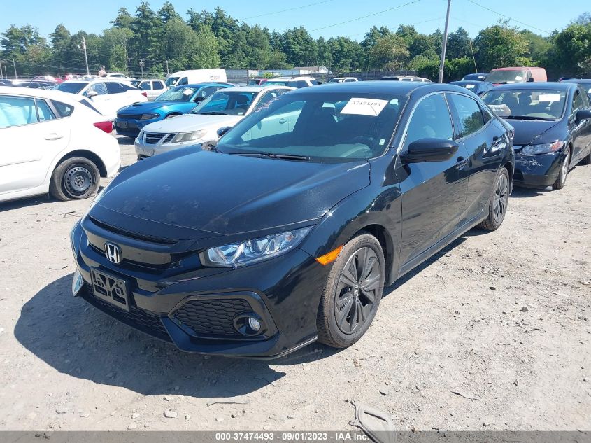 2018 HONDA CIVIC HATCHBACK EX - SHHFK7H52JU421135