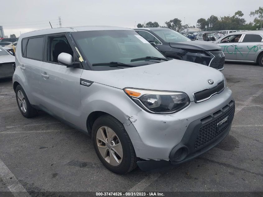 2016 KIA SOUL BASE - KNDJN2A25G7847843