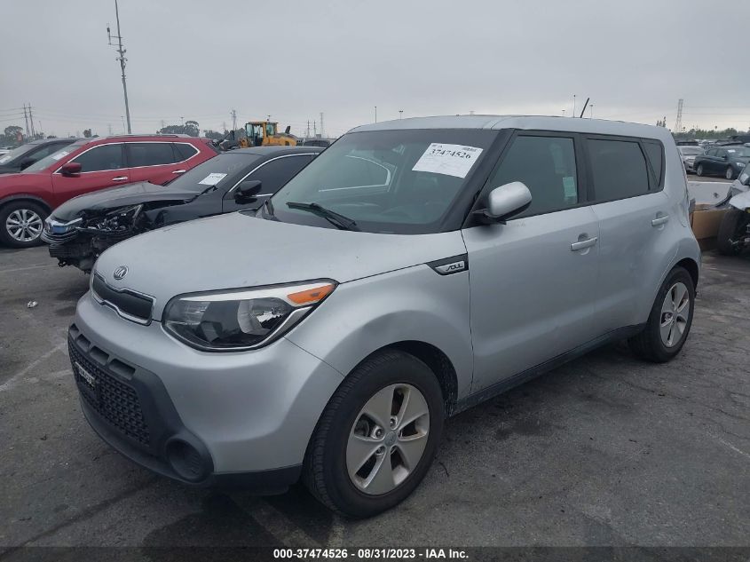 2016 KIA SOUL BASE - KNDJN2A25G7847843