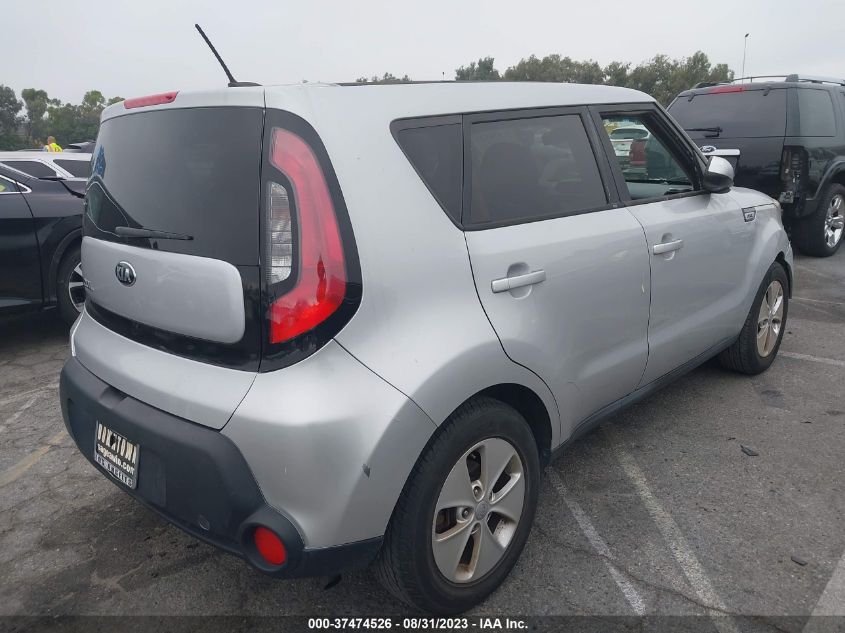 2016 KIA SOUL BASE - KNDJN2A25G7847843