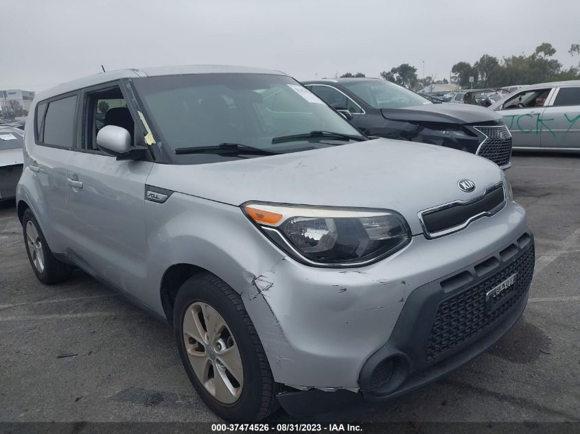 2016 KIA SOUL BASE - KNDJN2A25G7847843