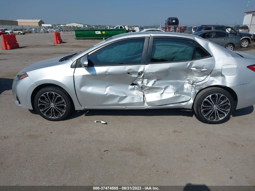 2015 TOYOTA COROLLA L/LE/S/S PLUS/LE PLUS - 5YFBURHE5FP309964