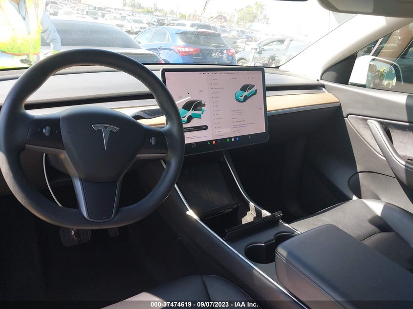 VIN 5YJYGDEE0MF079722 2021 TESLA MODEL Y LONG RANGE