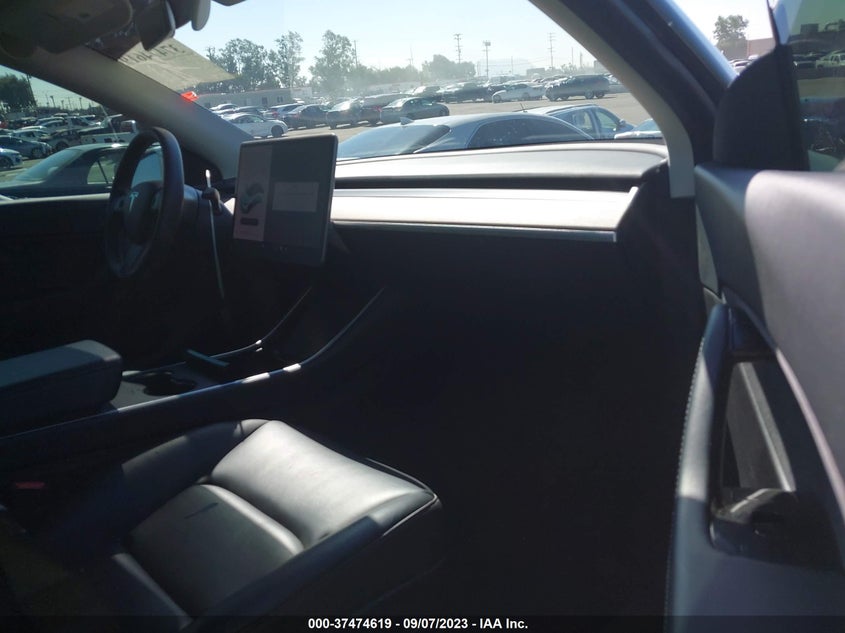 VIN 5YJYGDEE0MF079722 2021 TESLA MODEL Y LONG RANGE