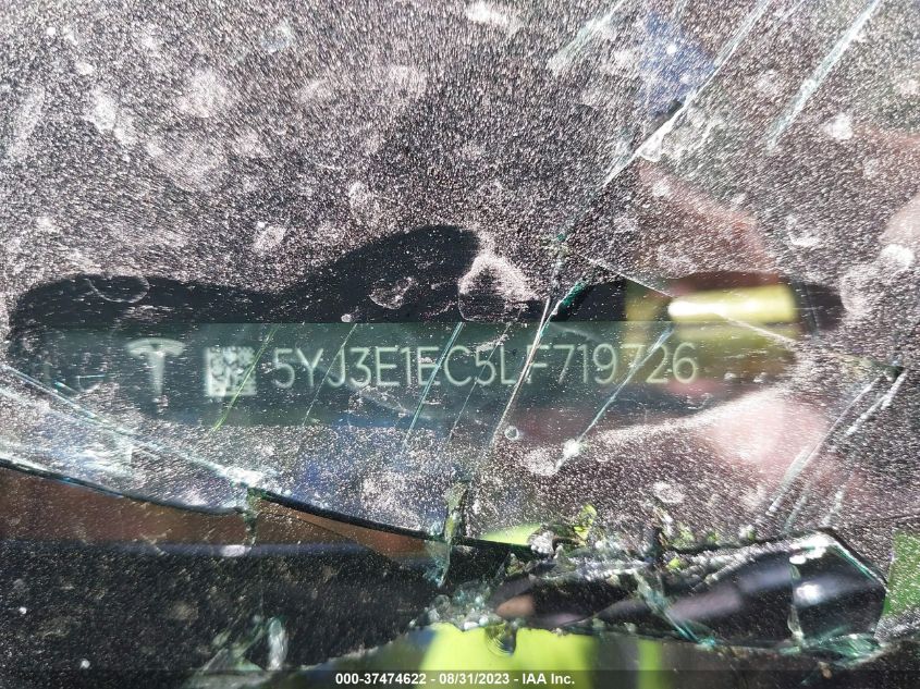 2020 TESLA MODEL 3 - 5YJ3E1EC5LF719726
