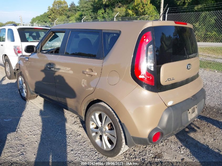 2015 KIA SOUL + - KNDJP3A58F7121340