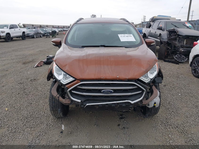 VIN MAJ6P1ULXJC233812 2018 FORD ECOSPORT SE