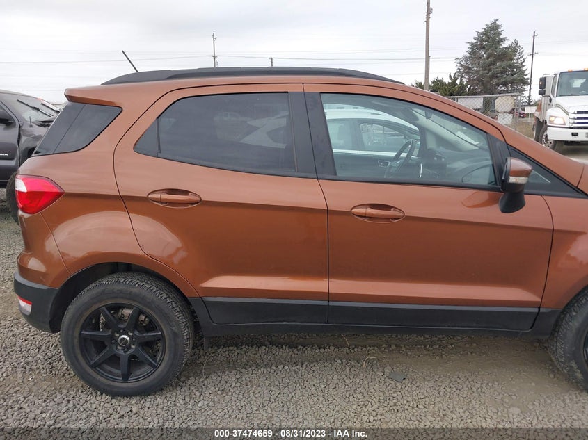 VIN MAJ6P1ULXJC233812 2018 FORD ECOSPORT SE
