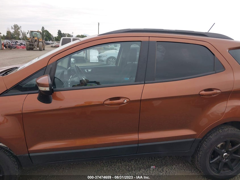VIN MAJ6P1ULXJC233812 2018 FORD ECOSPORT SE