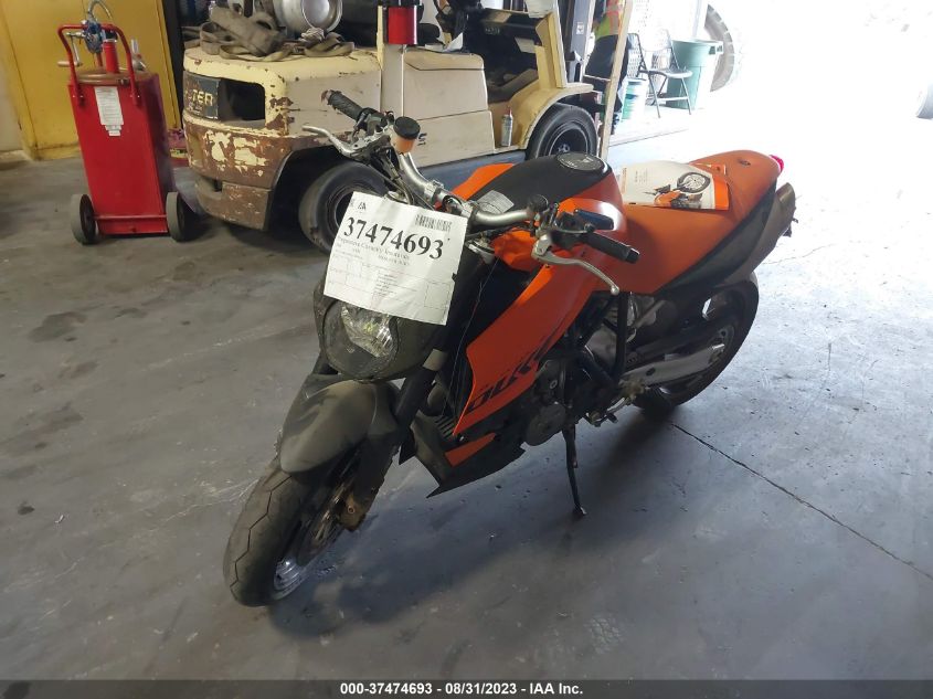 2005 KTM 990SUPER DUKE - VBKVD94055M915241